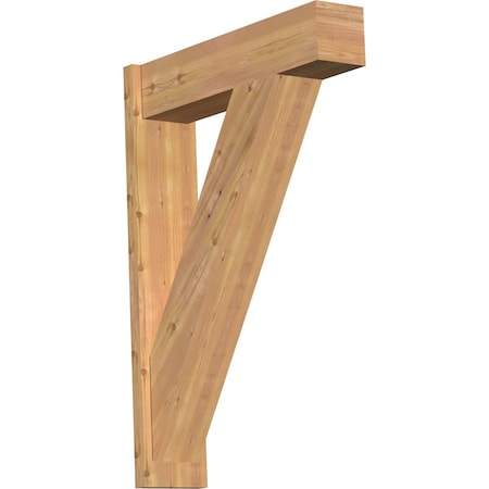 Traditional Block Smooth Outlooker, Western Red Cedar, 7 1/2W X 30D X 42H